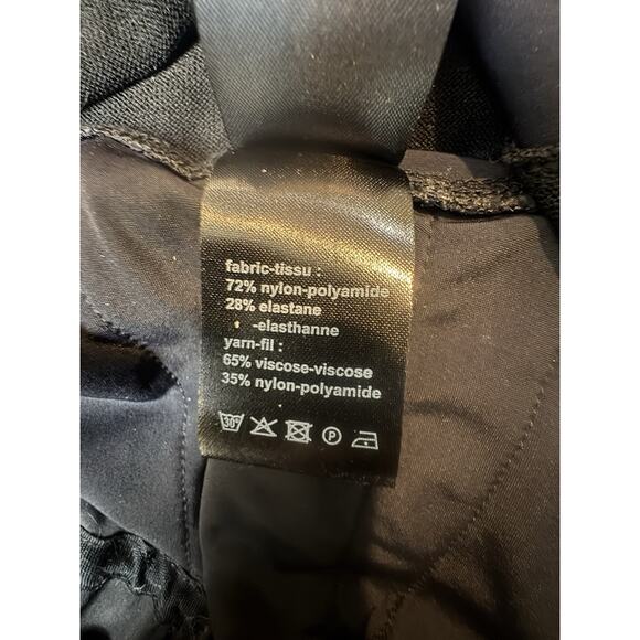 Crea Concept A-Line Unique Black Dress Size S / EU 36 - Picture 8 of 10